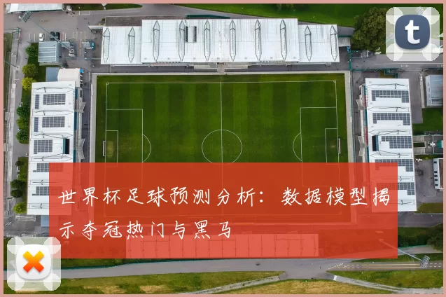 世界杯足球预测分析：数据模型揭示夺冠热门与黑马