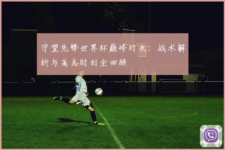 守望先锋世界杯巅峰对决:战术解析与高光时刻全回顾